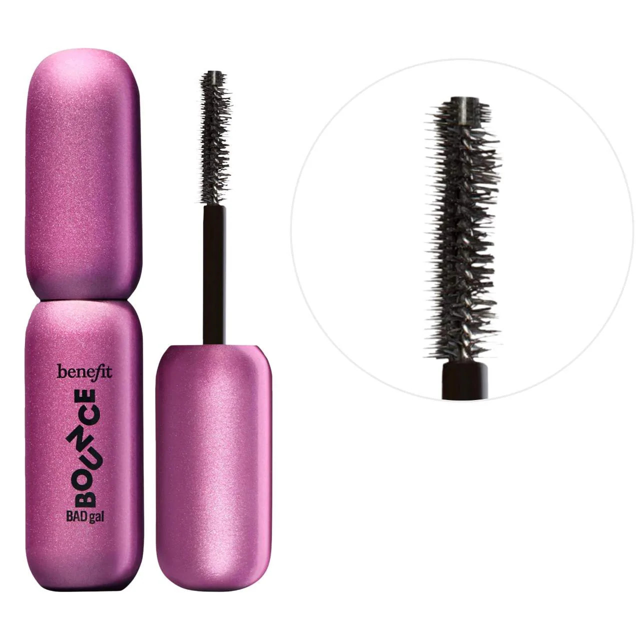 Benefit Cosmetics Mini BADgal Bounce Volumizing Mascara Pump'd Up Black 0.14 oz / 4 g | Sephora (US)
