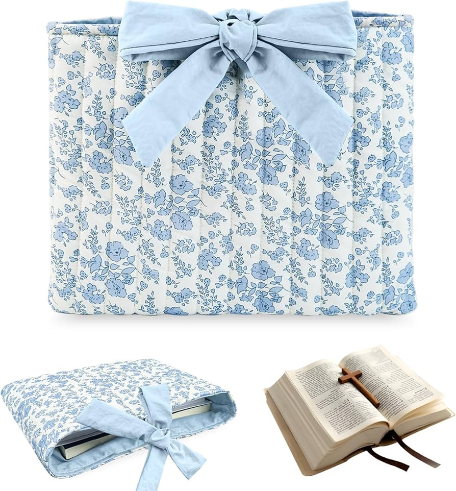 Quilted Bible Cover Bible Cover Case for Women Organizer Quilted Bible Carrying Case, Suitable Ac... | Amazon (US)