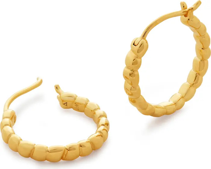 Nura Small Teardrop Huggie Hoop Earrings | Nordstrom