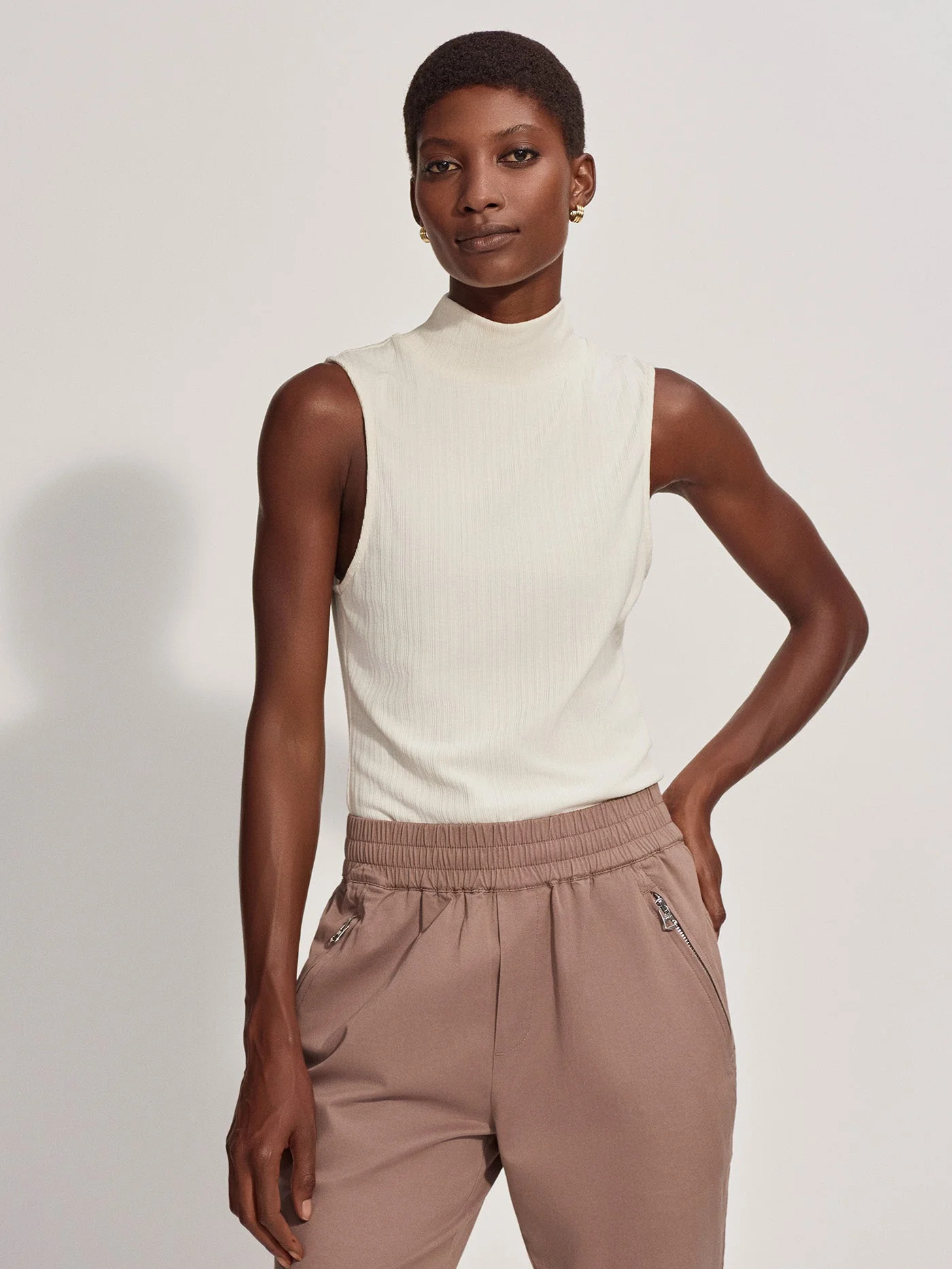 Caley Fitted Rib Tank | Varley UK | Varley UK