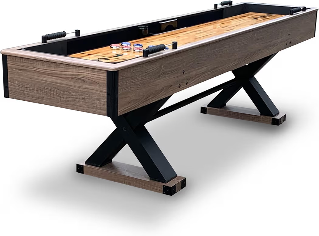Hathaway Excalibur 9-Ft Shuffleboard Table for Great for Family Recreation Game Rooms, Designed w... | Amazon (US)