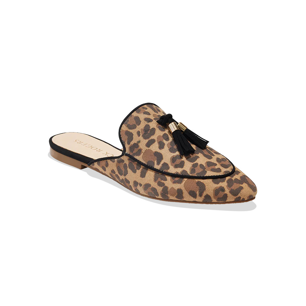Penwood Tassel Mule - Leopard/Black | Jack Rogers
