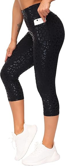 S-capris Black Leopard | Amazon (US)