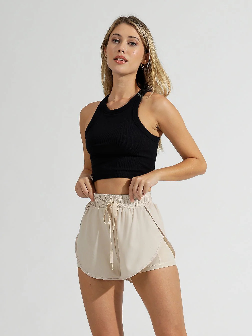 Ribbed Seamless Tank - Onyx Black S | Buffbunny