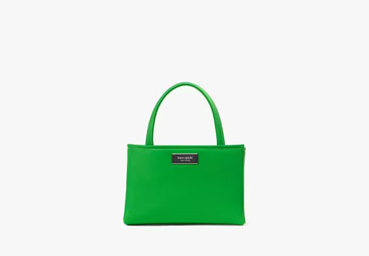 Kate Spade Sam Icon Ksnyl Mini Tote Bag, Ks Green | Kate Spade Outlet
