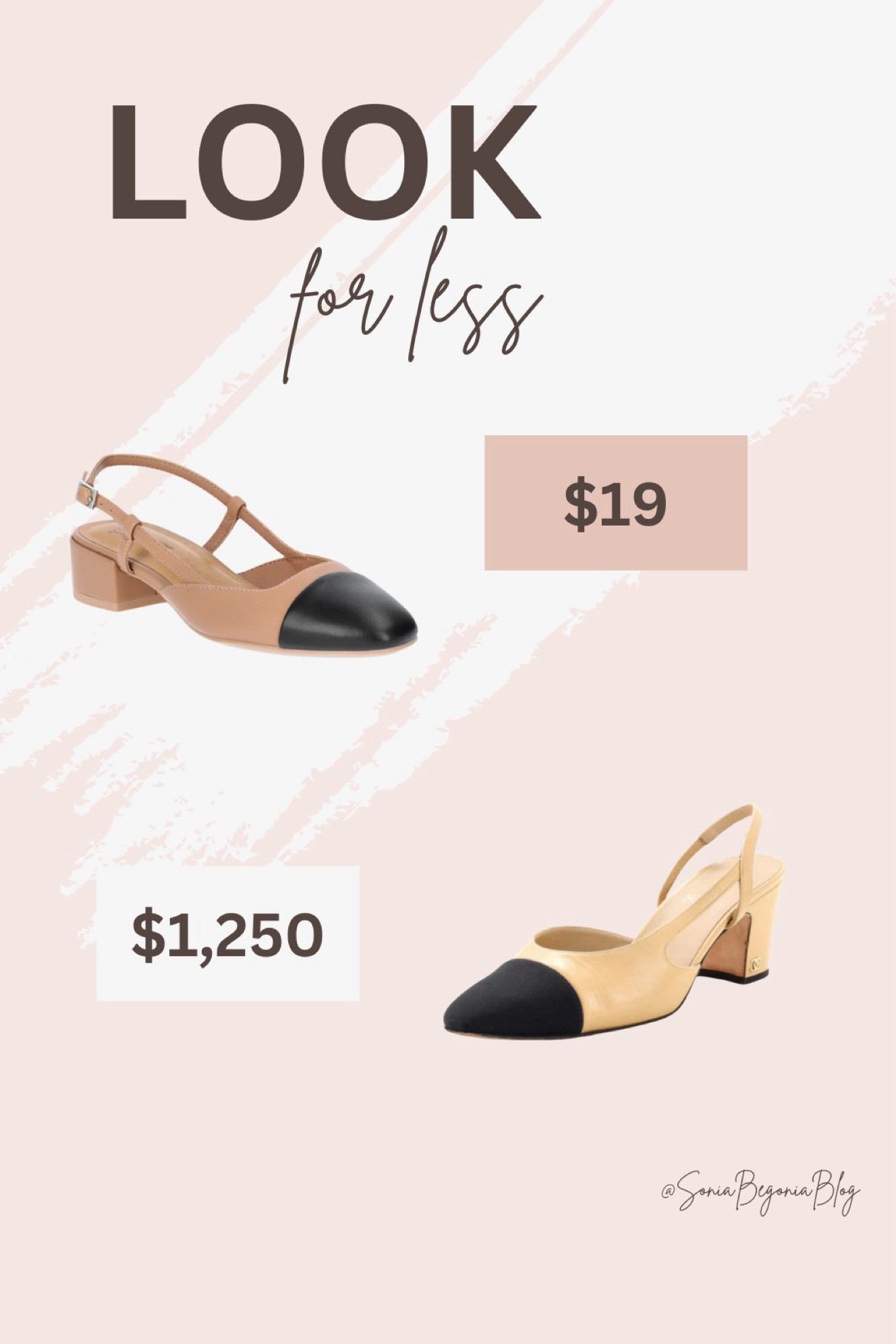 Why spend over $1,200 when you can get this chic designer-inspired slingback for just $19? Snag this look for less and step out in style without breaking the bank. Perfect for pairing with workwear or casual outfits!

#LookForLess # #AffordableFashion #ChicOnABudget #FashionDeals #DesignerInspired #LuxuryForLess #WalmartFinds #SlingbackShoes #FashionSteal #StyleInspo #BudgetFriendlyFashion #ShopSmart #DesignerLookAlike


#LTKNYFW #LTKSaleAlert #LTKFindsUnder50
