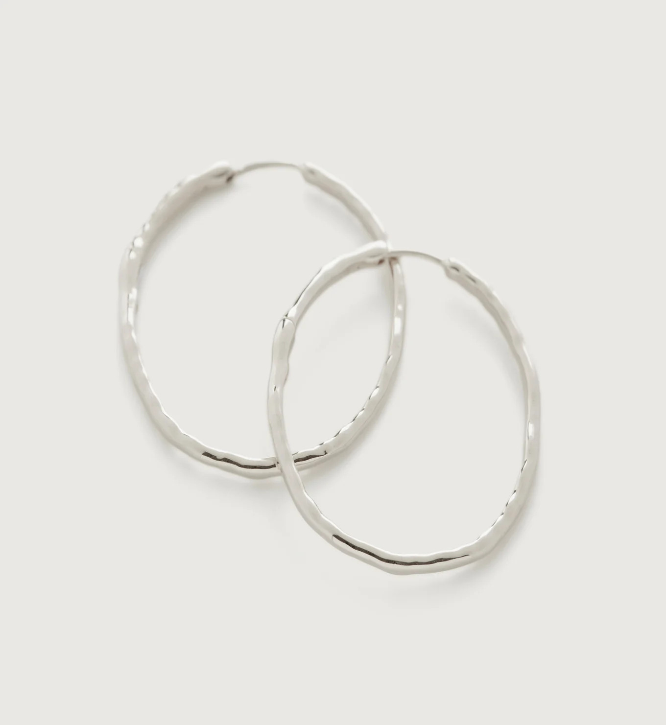 MV Siren™ Muse Large Hoop Earrings | Monica Vinader (Global)