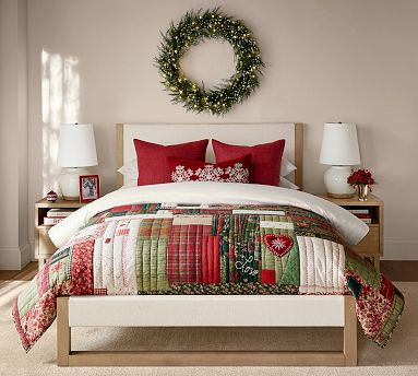 Holiday Love Reversible Quilt | Pottery Barn (US)