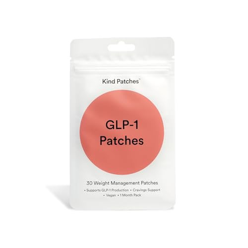 Kind Patches GLP-1 Patches with L Glutamine, Berberine, Chromium, Pomegranate and Cinnamon - 30 Count | Amazon (US)