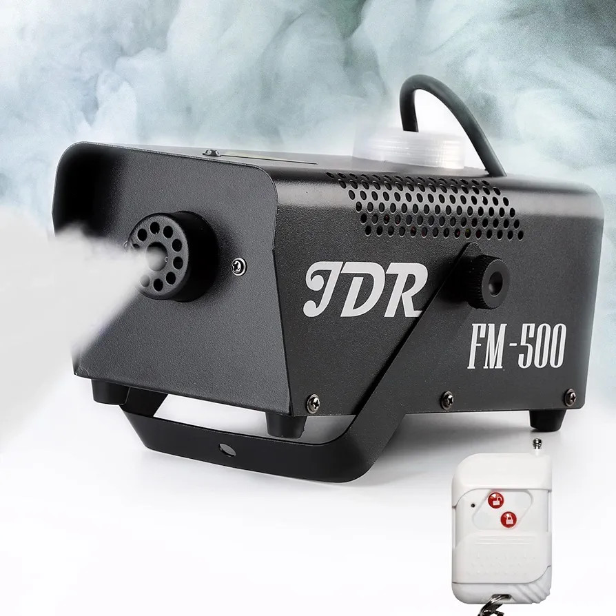 Fog Machine JDR Mini 500W Smoke Machine with Auto Mode and Wireless Remote Control Portable Fogge... | Amazon (US)