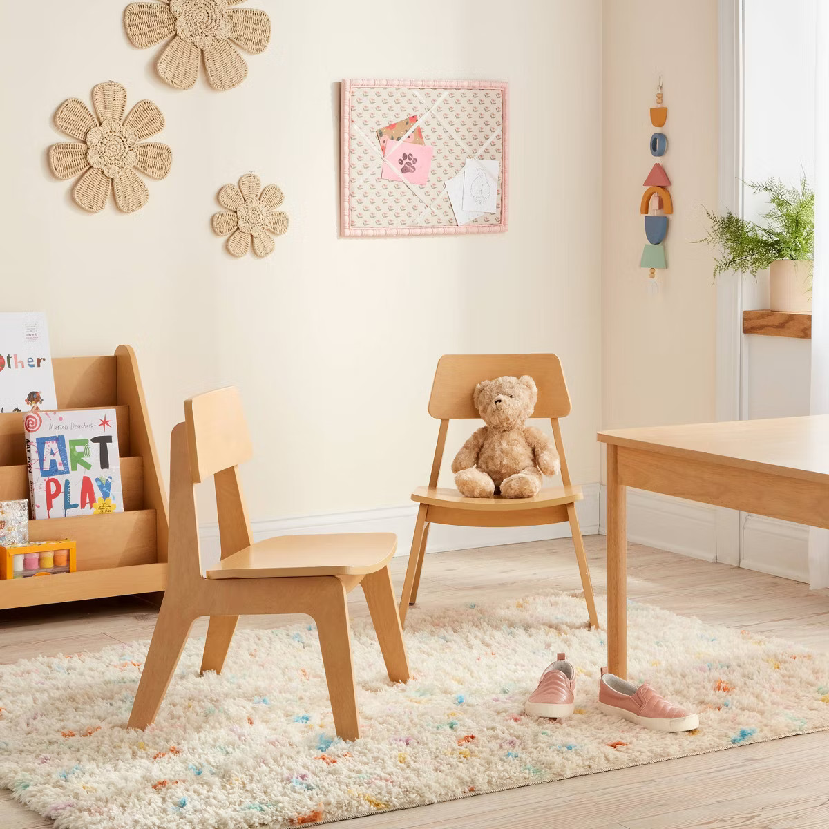 2pk Kids' Wood Activity Chair - Pillowfort™ | Target