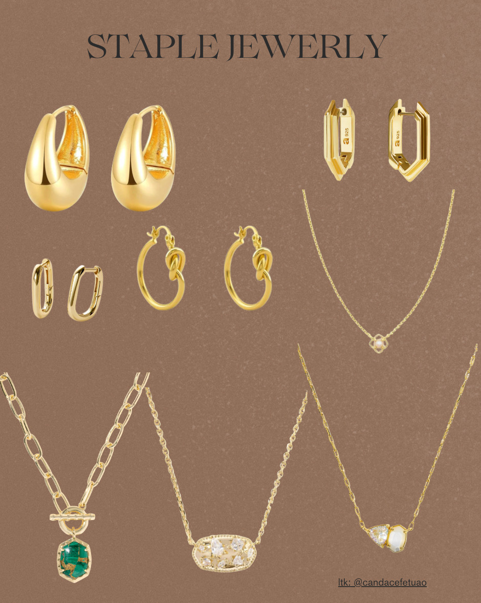 Gold Jewelry that goes with everything 

 #LTKgrwm #LTKootd #LTKFindsUnder100
