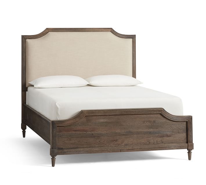 Brookdale Platform Bed, King, Kona | Pottery Barn (US)