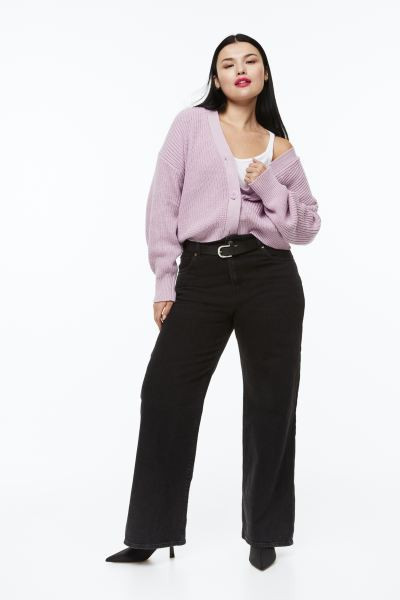 Rib-knit cardigan | H&M (US + CA)