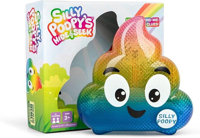 Silly Poopy's Hide & Seek by Relatable, The Talking, Singing, Rainbow Hide & Seek Toy, Fun Learni... | Amazon (US)