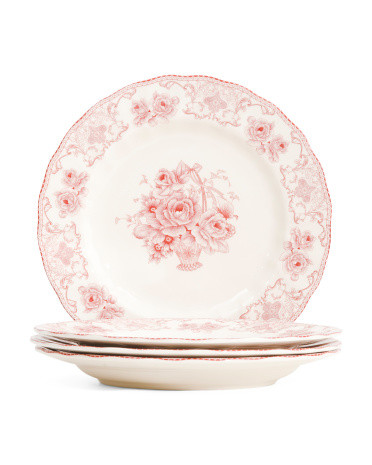 4pk 10.5in Dinner Plates | TJ Maxx