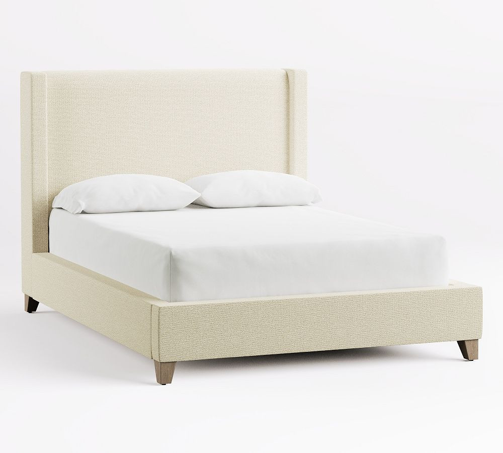 Harper Non-Tufted Upholstered Bed | Pottery Barn (US)