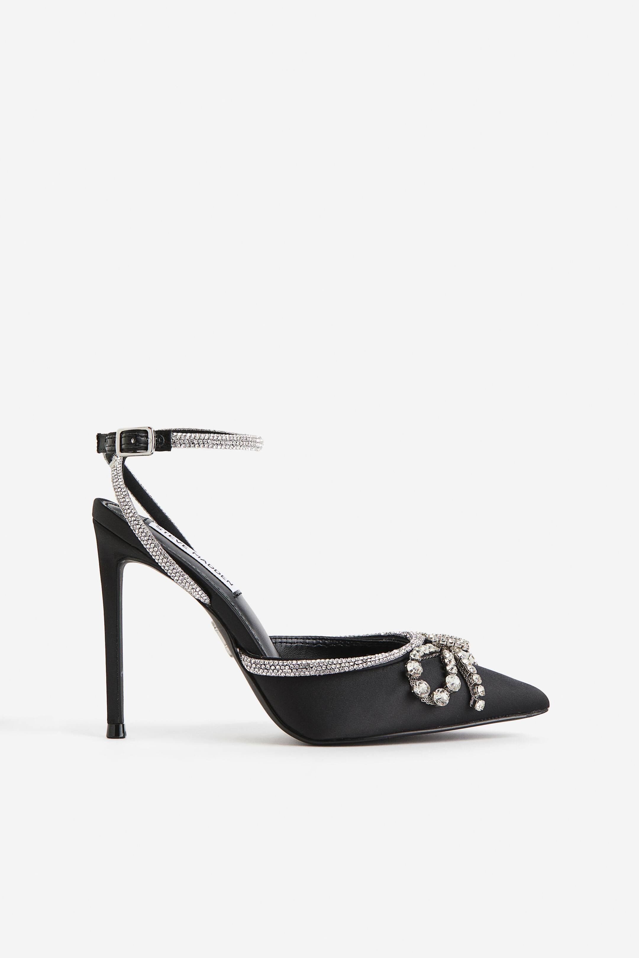 Vibrantly Sandal - Black Satin - DAMES | H&M NL | H&M (DE, AT, CH, NL, FI)