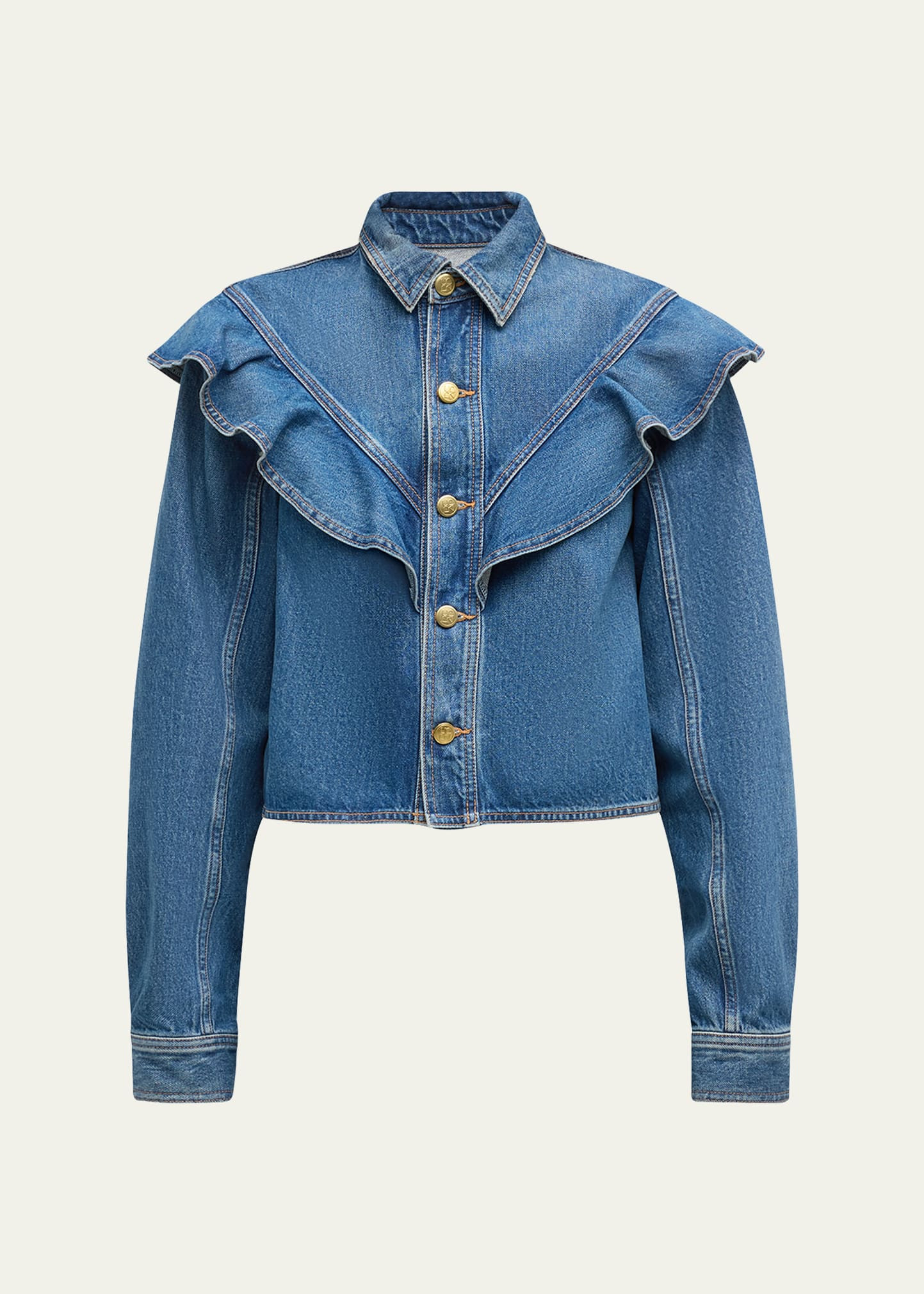 Ulla Johnson The Mathilde Denim Shirt | Bergdorf Goodman