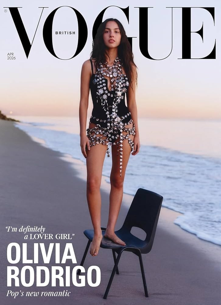 British Vogue Magazine April 2026 : Oliv ia Rodri go | Amazon (UK)