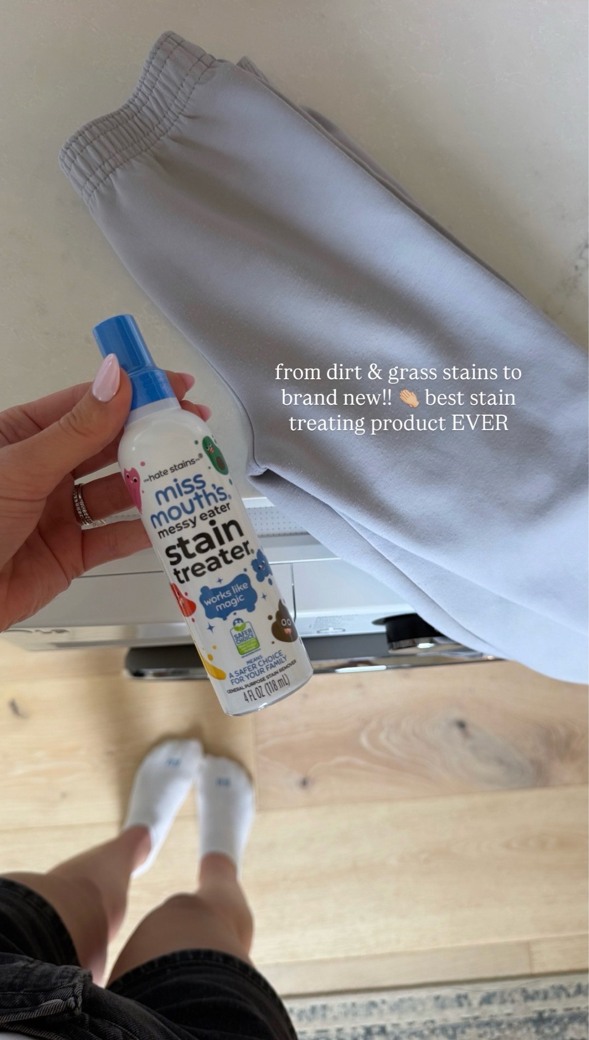 Amazon find that’s on sale! From dirt & grass stains to brand new!! best stain treating product EVER! 

Mom life, cleaning products, stain treated, miss mouths, Amazon finds, Amazon sale, sale alert