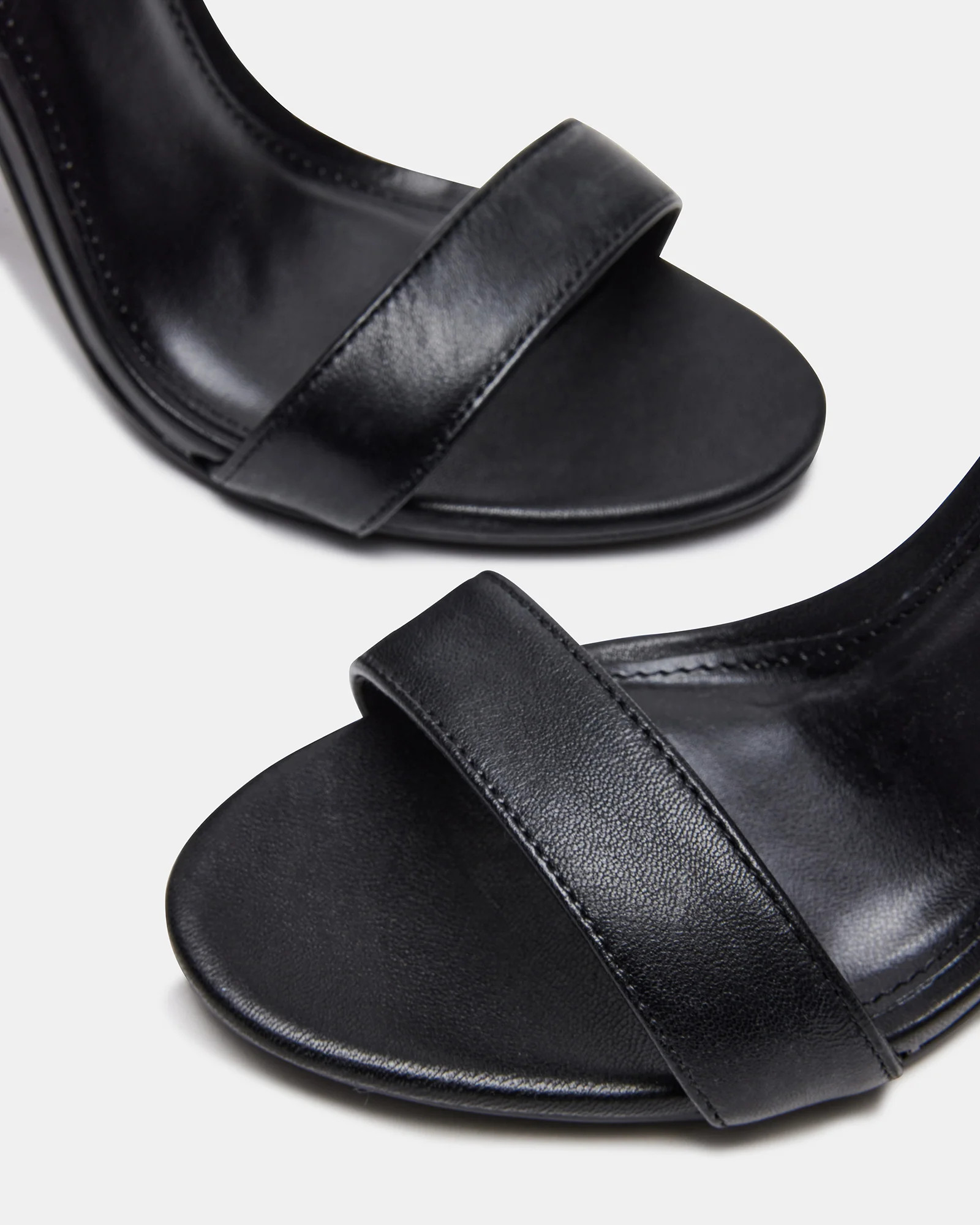 CARRSON Black Leather Women's Heel | Steve Madden (US)