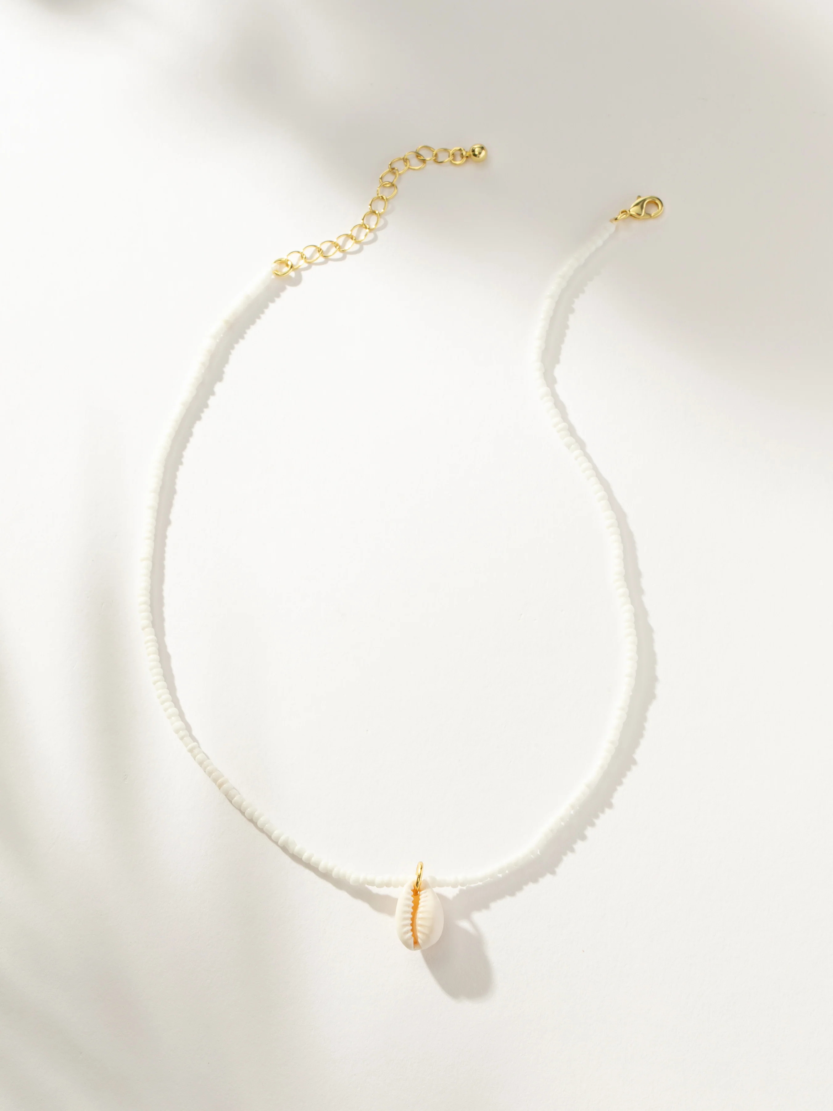 Beaded Puka Shell Necklace | Uncommon James