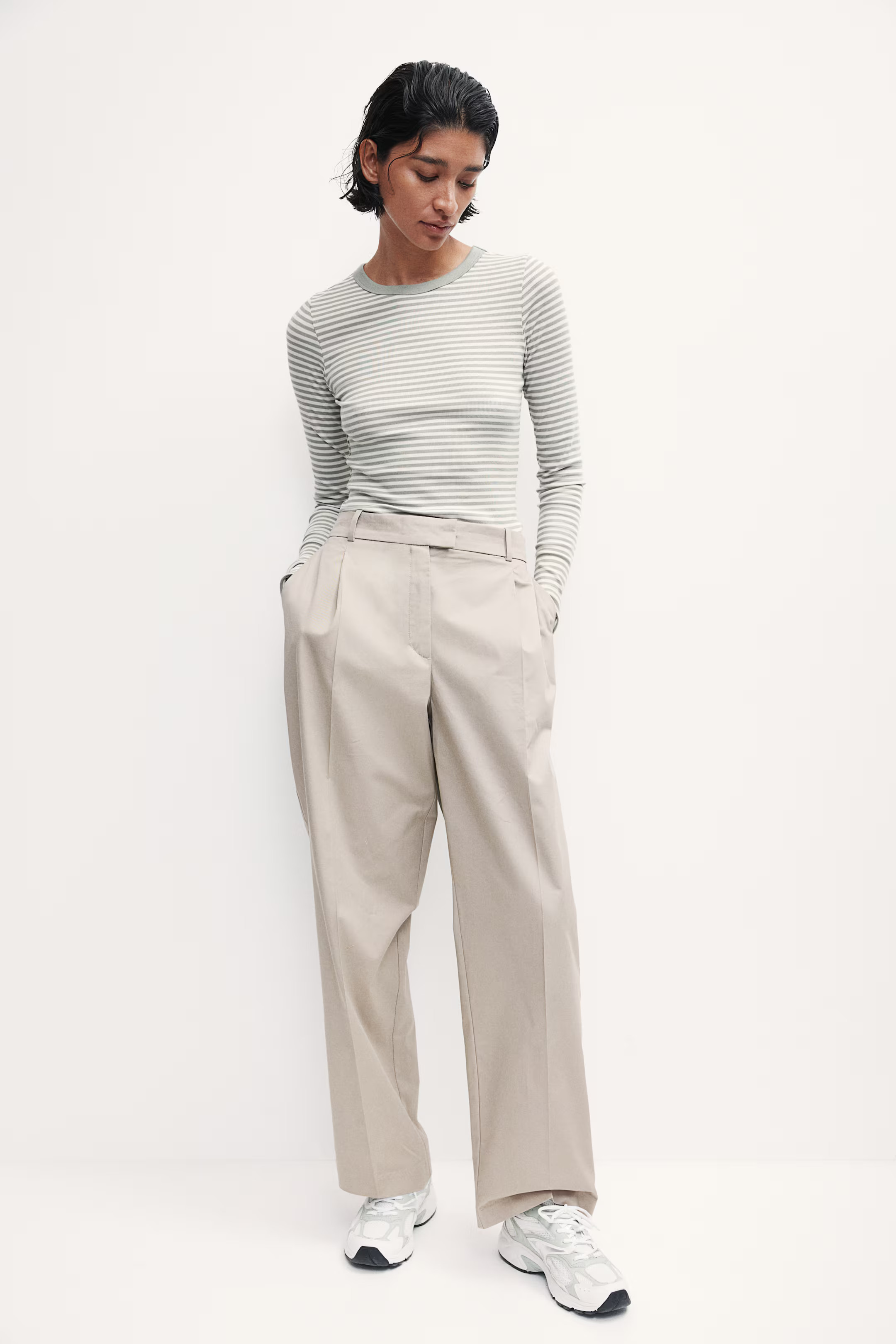 Ribbed Jersey Top | H&M (US + CA)