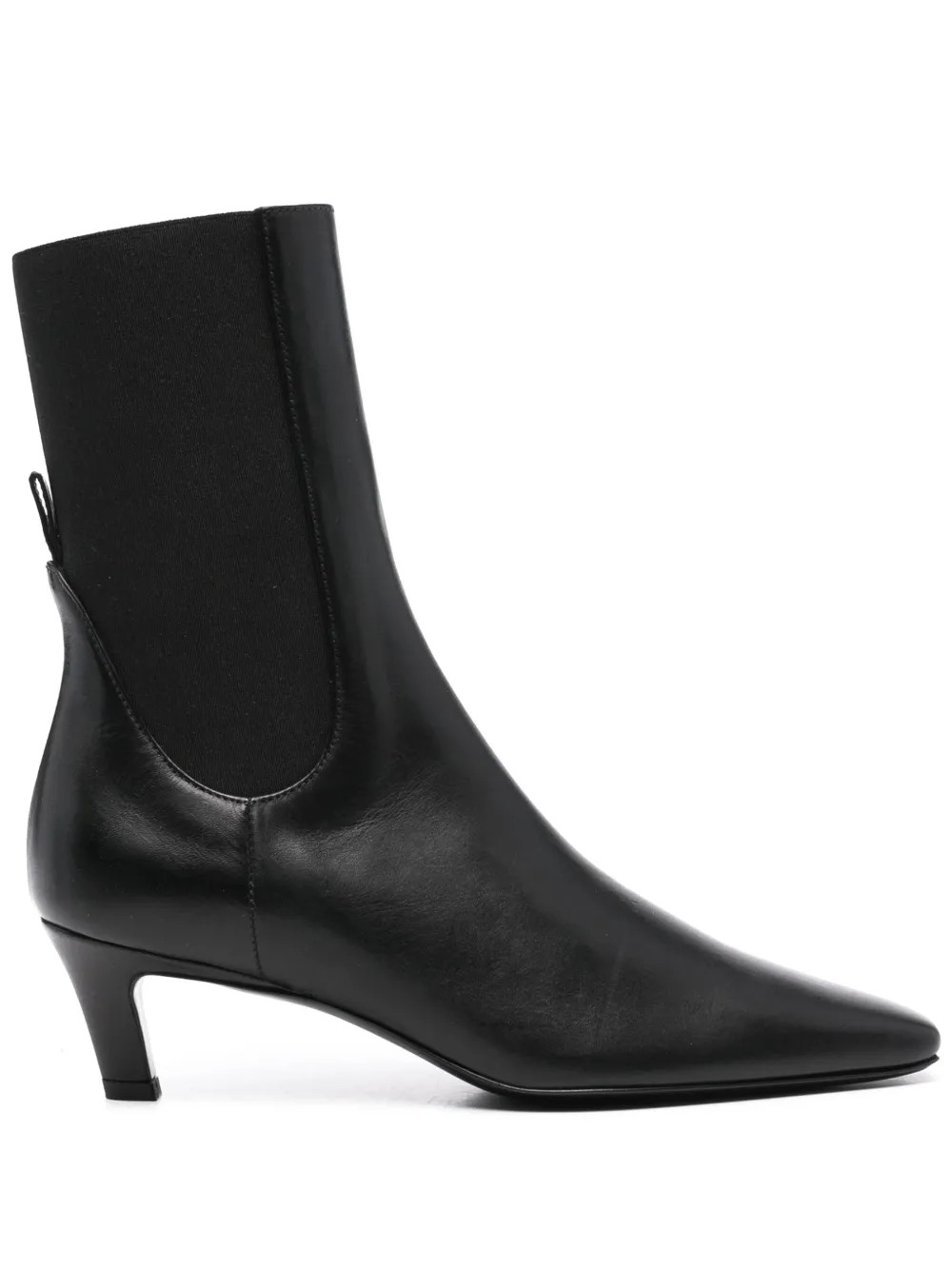 The Mid Heel leather boots | Farfetch Global
