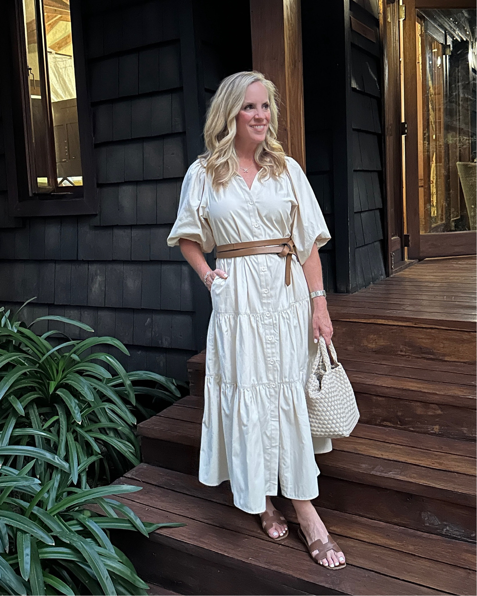 Fantastic for fall transition!
This new style and color from Brochu Walker are a must have! 
The Antigua dress in calico is the perfect midi dress for early fall. Fits true to size I’m 5‘2“ tall and wearing a size XS. 
I’ve added the Brochu Walker brown leather wrap belt 

#LTKOver40 #LTKSeasonal #LTKStyleTip