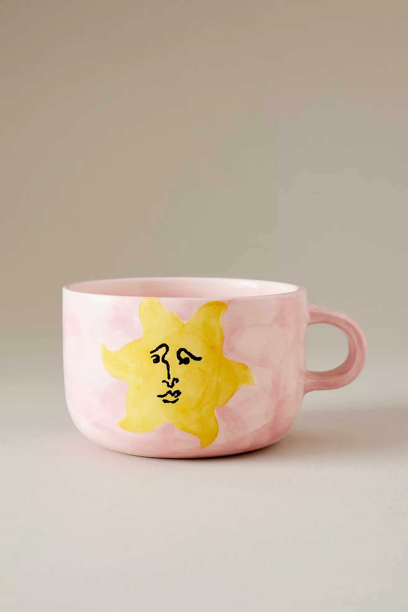 Anna + Nina Sunny Side Up Cappuccino Mug | Anthropologie (UK)