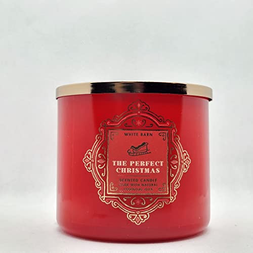 Bath & Body Works 3-Wick Candle 14.5oz The Perfect Christmas (Label Artwork Varies) | Amazon (US)