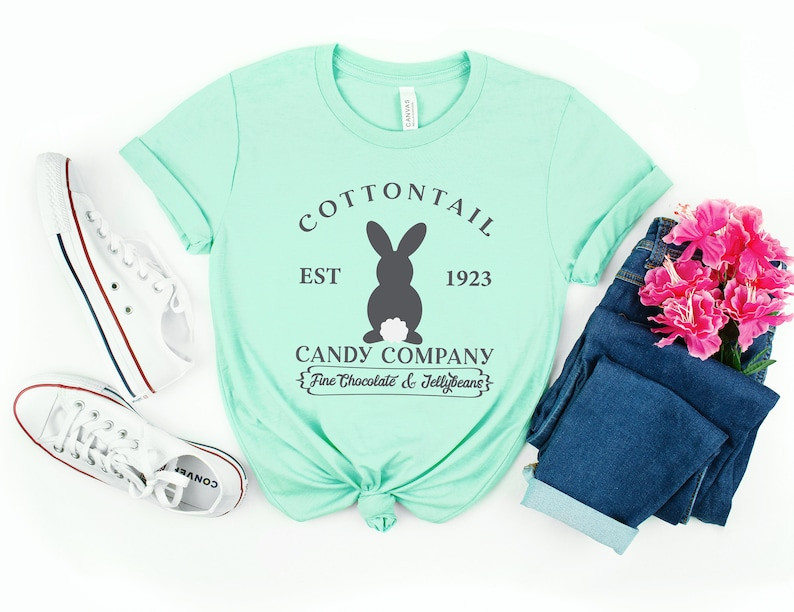Cottontail Candy Company Easter Shirteaster Shirt for | Etsy | Etsy (US)