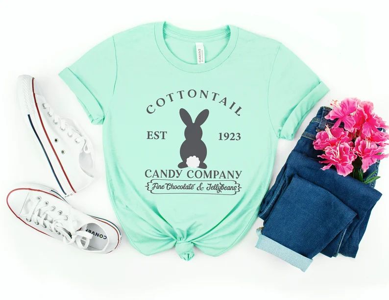 Cottontail Candy Company Easter Shirteaster Shirt for | Etsy | Etsy (US)