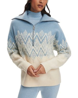 Hedda Fair Isle Half Zip Sweater | Bloomingdale's (US)