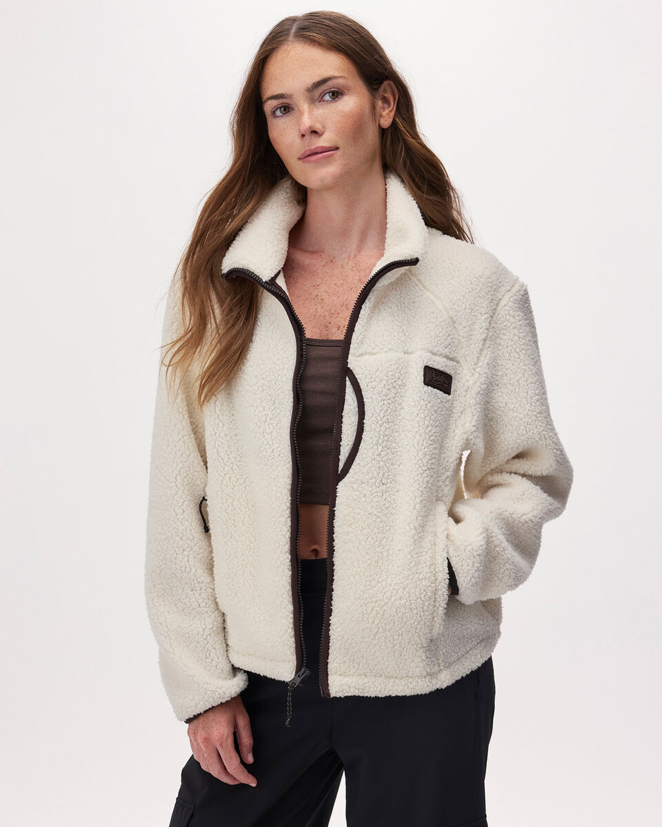 Alta Shearling Fleece Jacket | Roots (CA)