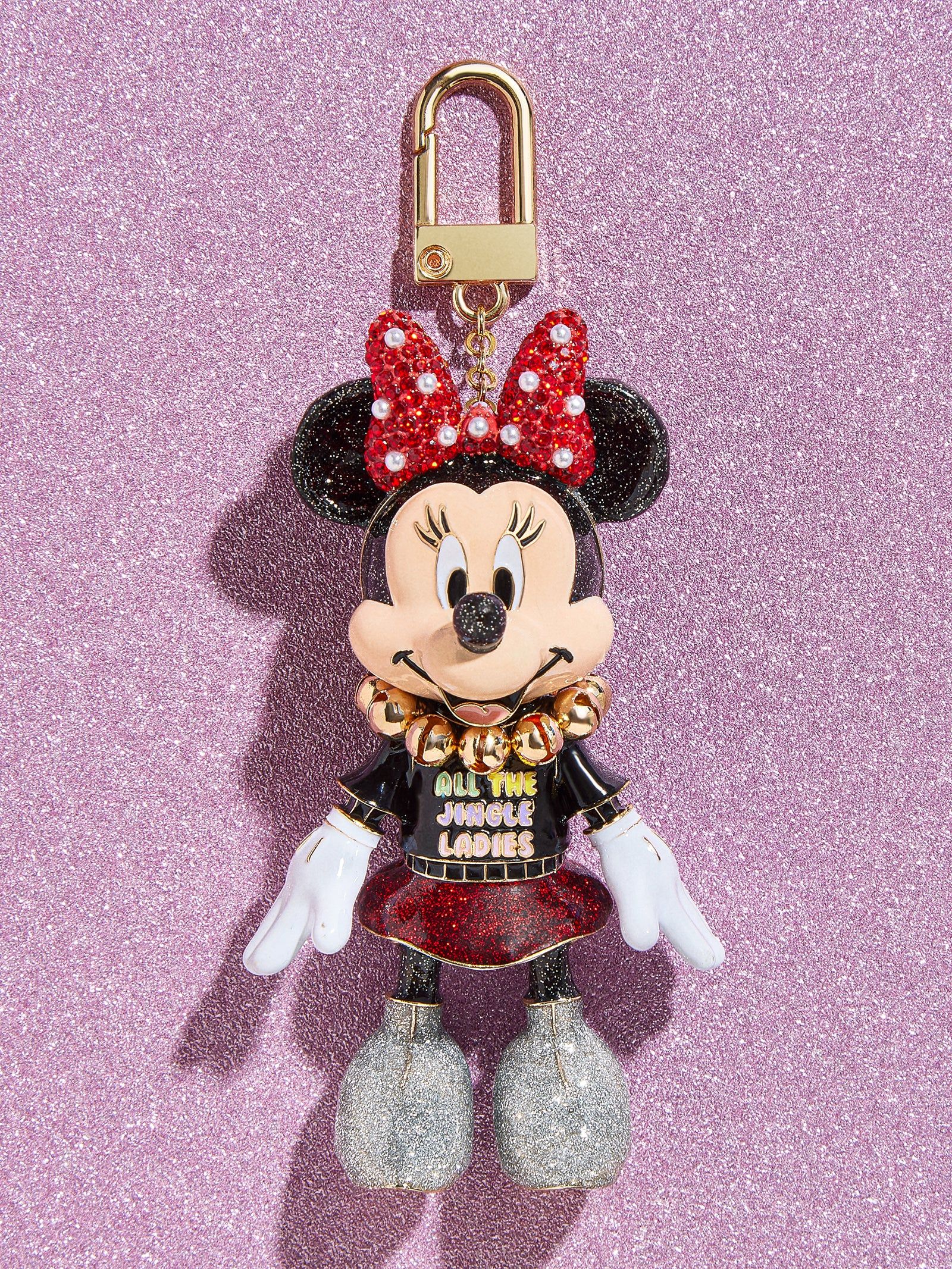 Minnie Mouse Jingle Ladies Disney Bag Charm - Minnie Mouse Jingle Ladies | BaubleBar (US)