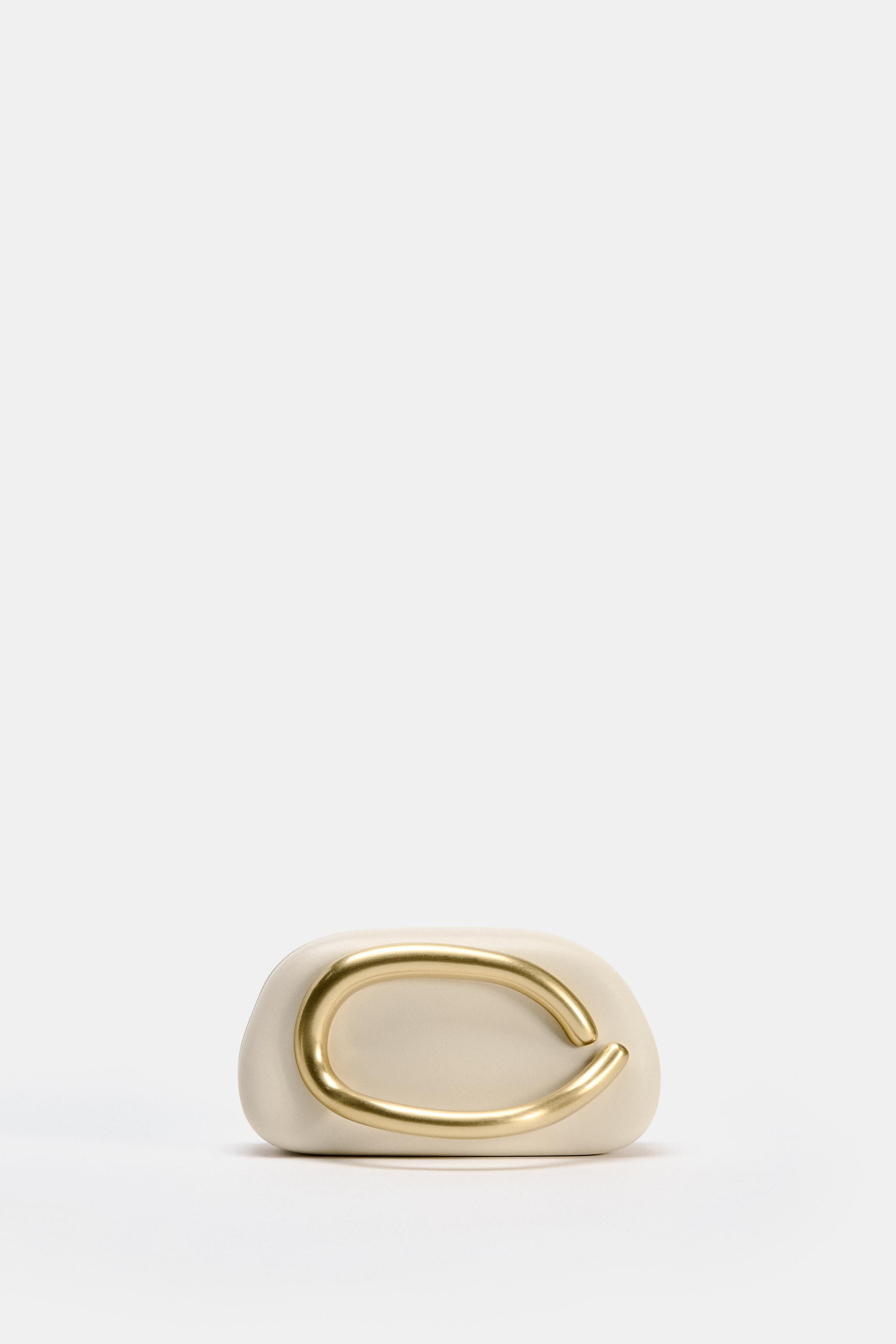GOLD CLASP BOX BAG | Zara US