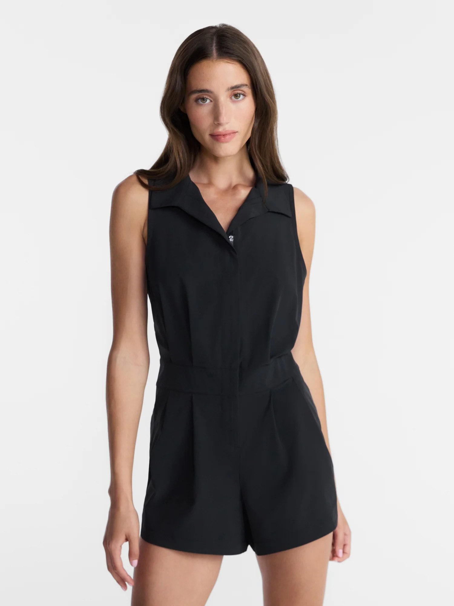 Avia Women's FeatherStretch Romper, Sizes XS-XXXL | Walmart (US)