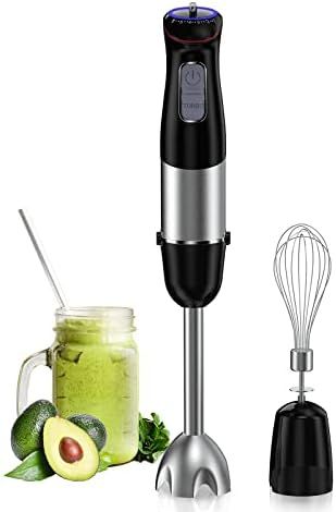 Immersion Blender, 2-in-1 Multi-Purpose Hand Blender, 500W Multifunctional Hand Blender with Whis... | Amazon (US)