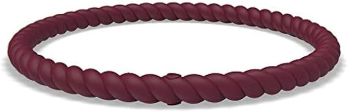 Enso Silicone Bracelet – Braided Stackable Bracelet - Hypoallergenic Rubber Wristband – Comfo... | Amazon (US)