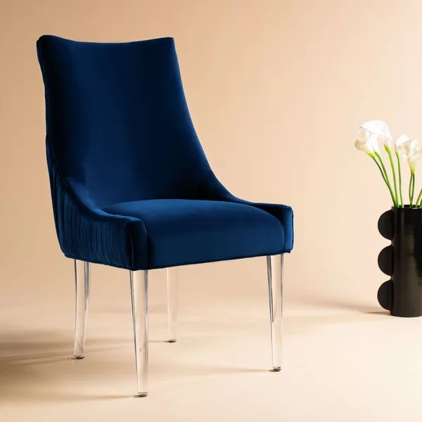 Lefevre Tufted Velvet Upholstered Side Chair | Wayfair North America