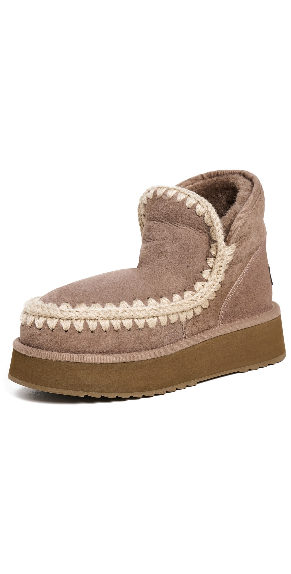 MOU Mini Mou Platform Boots Elephant Grey 41 | Shopbop
