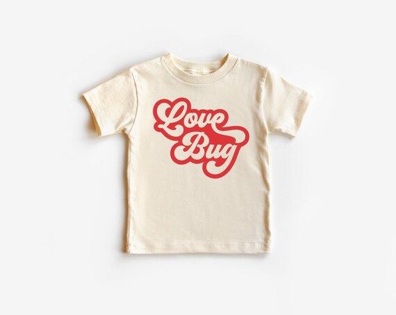 Love Bug Toddler T-shirt Toddler Valentine Shirt | Etsy | Etsy (US)