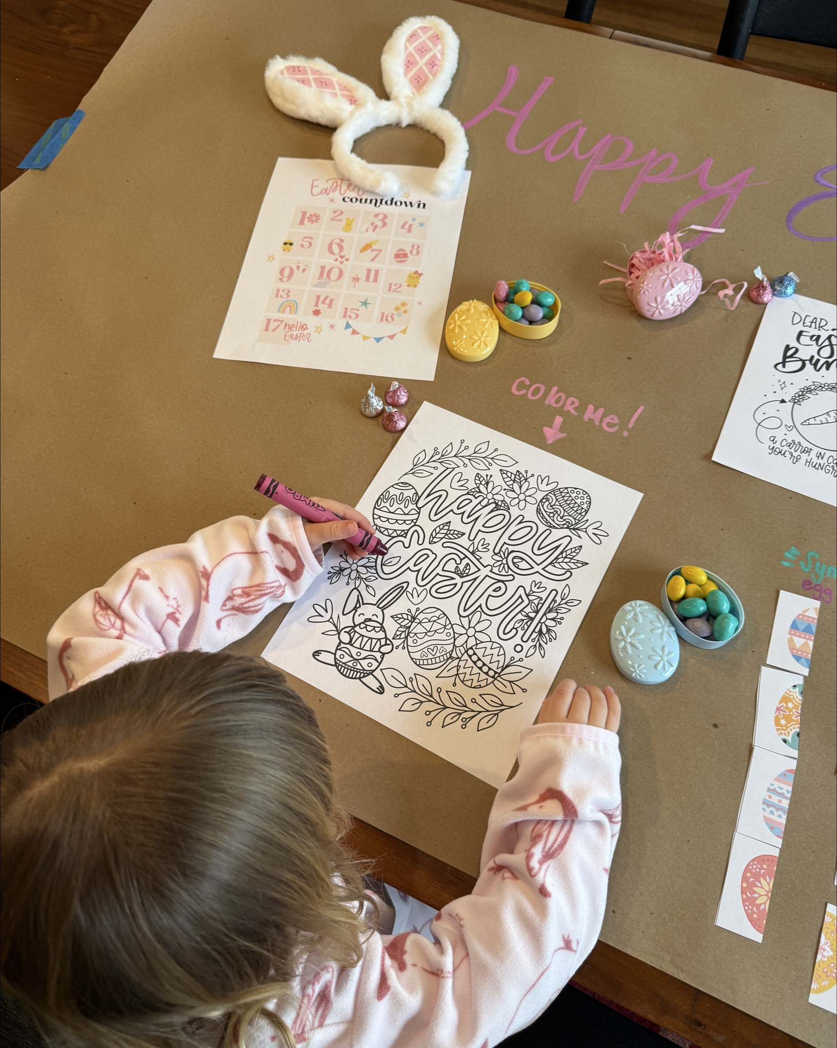 Are you hosting for Easter?! @the.lettervee makes hosting and decorating Easter printable activity packs, coloring pages, paper chains, flags and tags and more. DM shop on this post for a link to shop these pages and more. The Letter Vee also offers a monthly membership where you can get access to all the downloads all the time for $9/month. #thelettervee #ad 

#LTKKids #LTKmomlife #LTKSeasonal