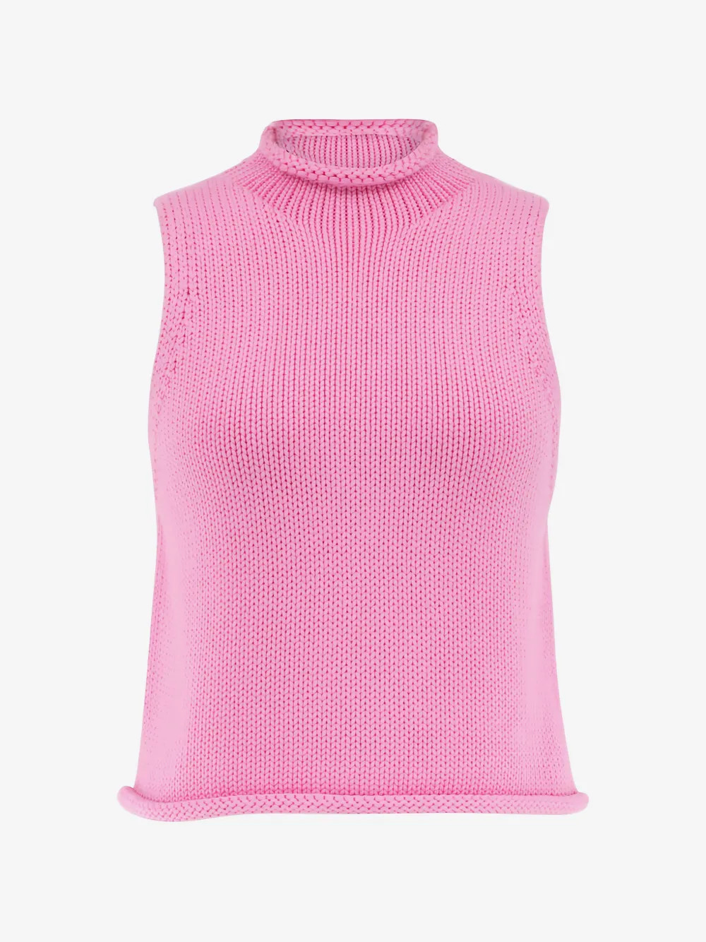 SABLYN roll-neck tank top - Pink | Farfetch Global