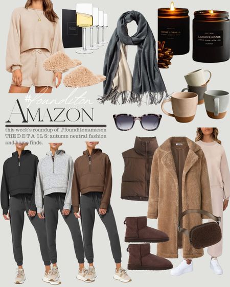Amazon fashion finds. All of these cozy athleisure and casual style are perfect casual yet chic fall outfits or travel outfits. All items linked come in multiple colors!

Wine glasses are 37% off and would be the perfect hostess gifts 

#LTKsalealert #LTKunder50 #LTKtravel