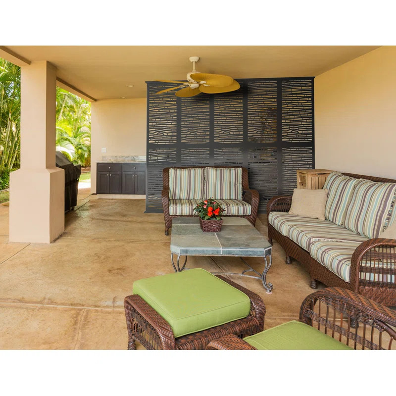 4 ft. H x 2 ft. W Fancher WPC Composite Fencing | Wayfair North America