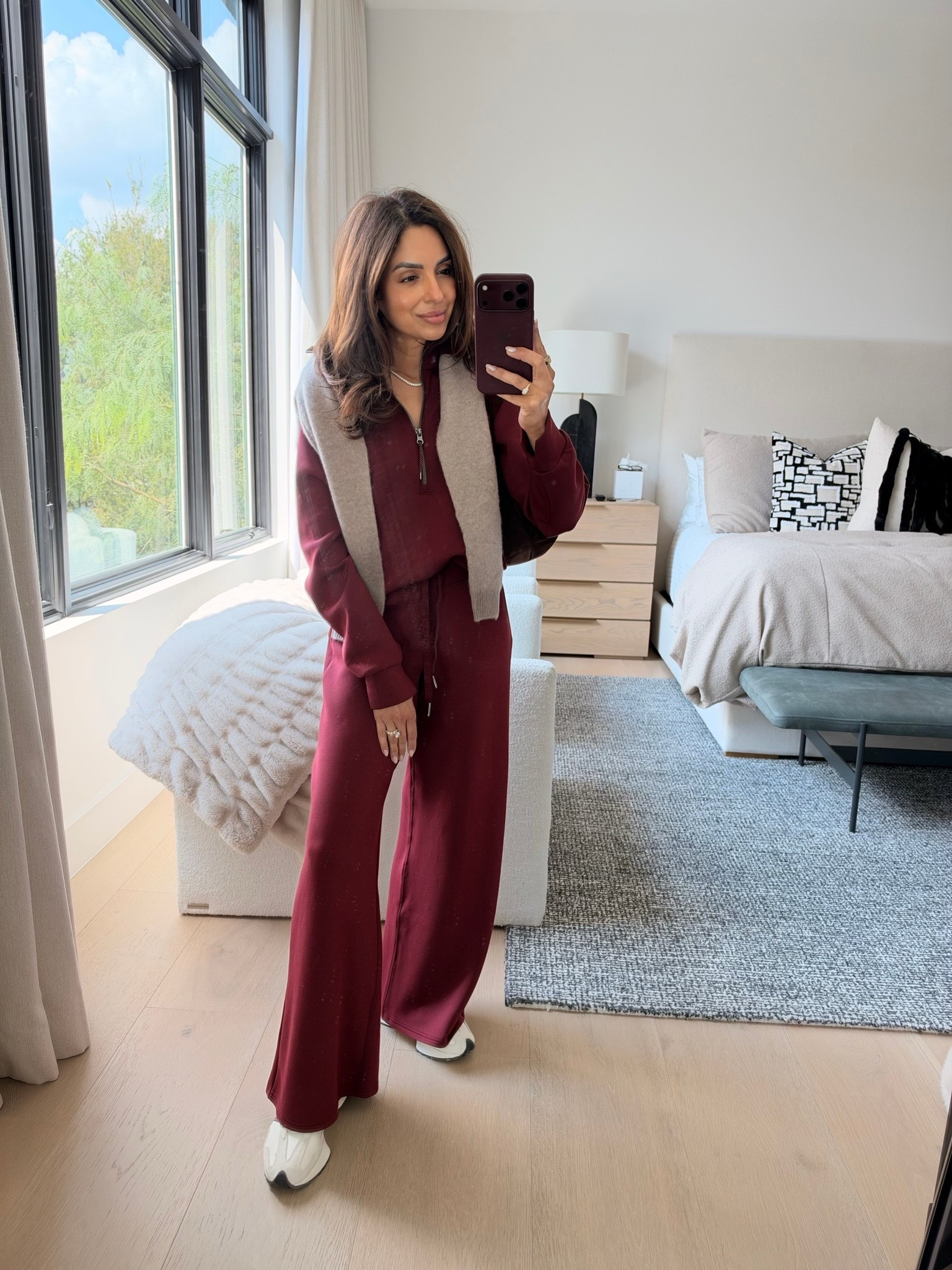 This is one of my favorite cozy sets and I’m loving this vino burgundy color! Use code NASREENXSPANX for 15% off your first purchase at @Spanx. They run TTS, I’m wearing size XS with petite length in the pants.

#LTKActive #LTKPetite #LTKootd