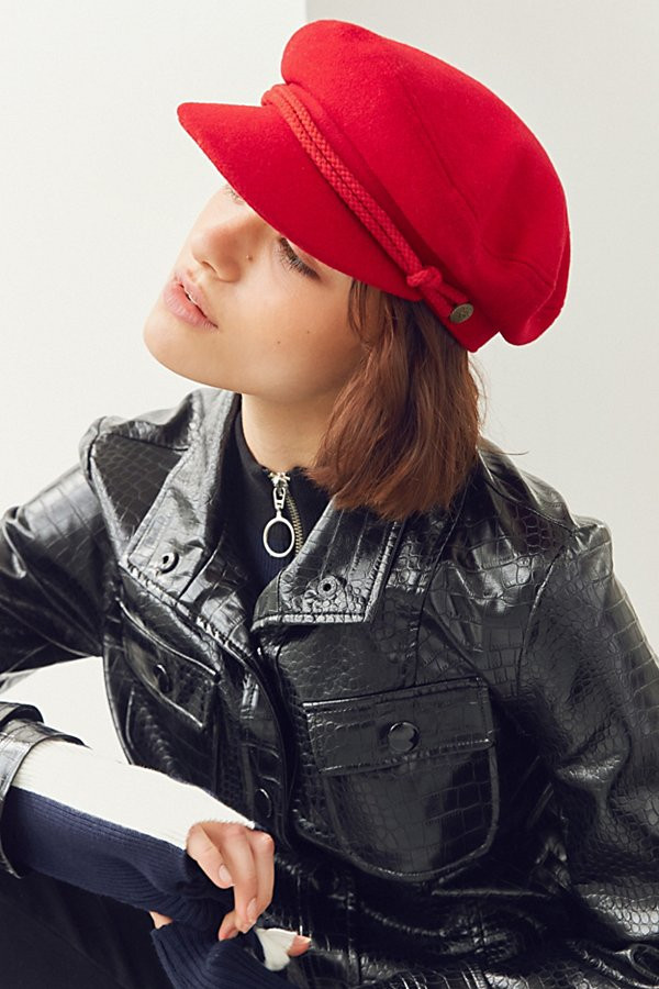 Brixton Ashland Fisherman Hat - Red XS at Urban Outfitters | Urban Outfitters US